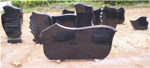 Momument Jet Black Headstone