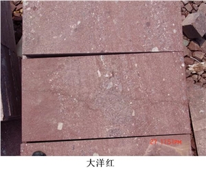 Dayang Red Paving Stones, Porphyry Red Granite