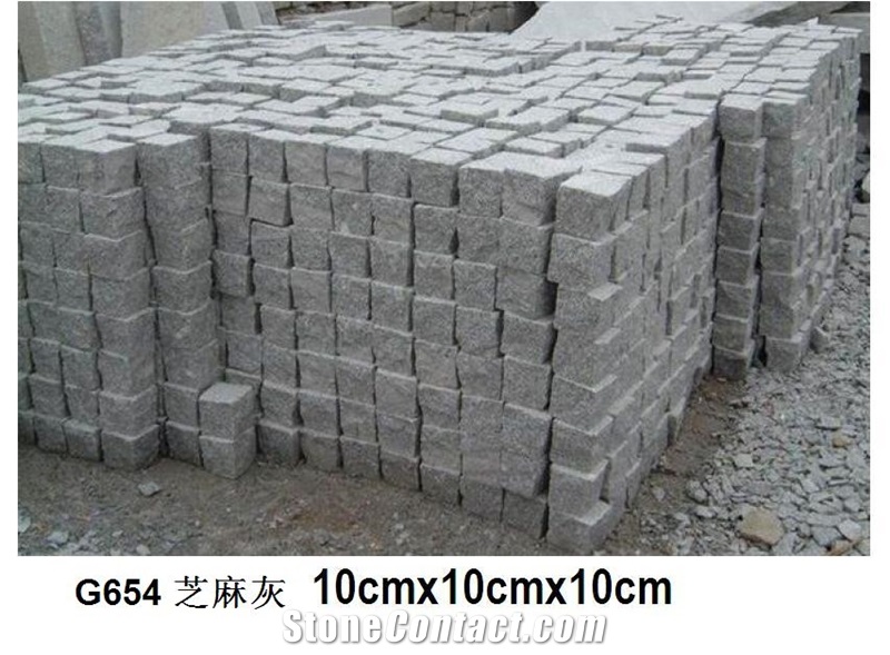 G654 Grey Paving Stones, Grey Granite