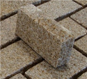 Paving Stones, Rust Stone Yellow Granite