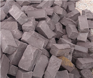 Red Porphyry Paving Stones, Porphyry Red Granite