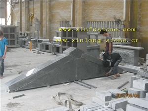 Big Mausoleum Project, G614 Grey Granite Mausoleum, Columbarium