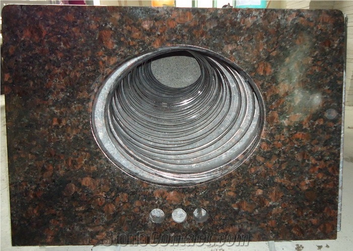 Sapphire Brown Granite Vanity Top