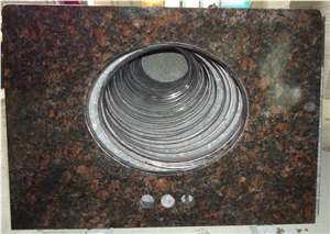 Sapphire Brown Granite Vanity Top Sapphire Brown Granite Vanity Top