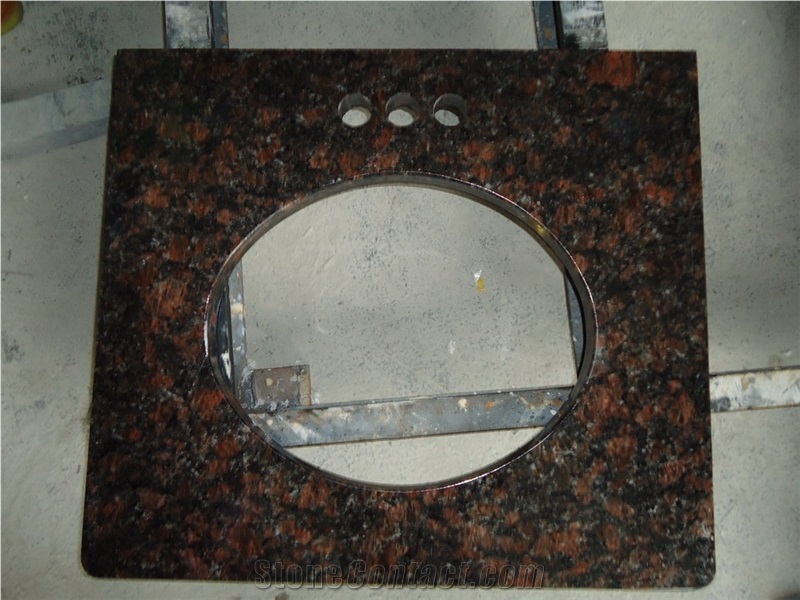 Tan Brown Granite Vanity Top