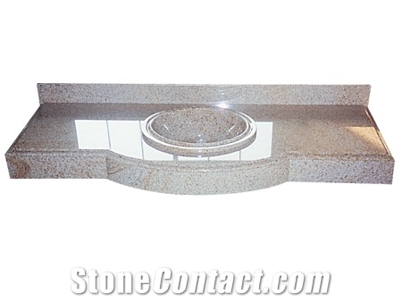 Vanities, Bath Tops, G682 Yellow Granite Bath Tops