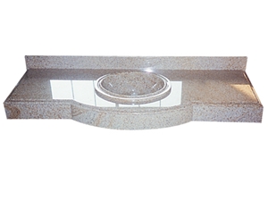 Vanities, Bath Tops, G682 Yellow Granite Bath Tops Vanities, Bath Tops, G682 Yellow Granite Bath Tops