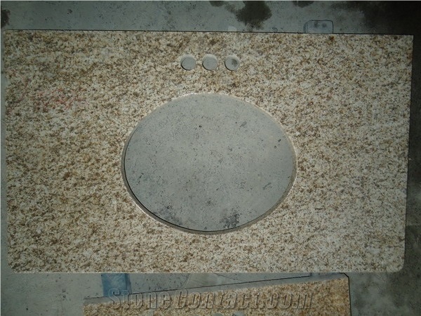 Vanities, Bath Tops, G682 Yellow Granite Bath Tops