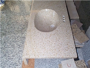 Padang Giallo Yellow Granite Vanity Top