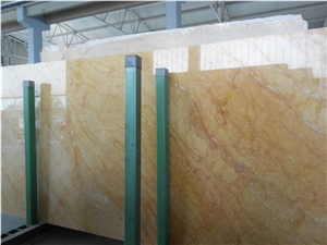 Polished Giallo Dalmatia, Limestone Slabs