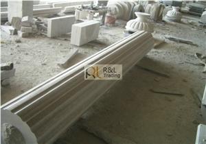 G682 Granite Column, G682 Yellow Granite Column