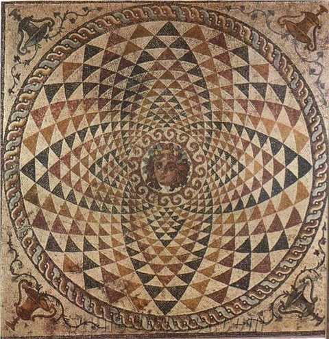 Mosaic Floor Medallion