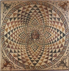 Mosaic Floor Medallion Mosaic Floor Medallion