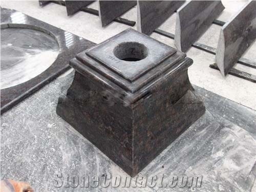 Tan Brown Granite Column Base