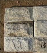Mushroom Stone Wall Tiles, Yellow Slate Mushroom Stone