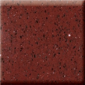 Solid Surface Pure Acrylic Stone Red Rose