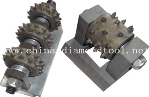 Blah Type Alloy Wheel Bush Hammer Plates