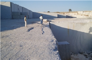 Blanco Caceres Granite Block, Spain White Granite