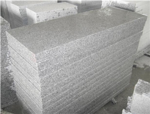 G603 Granite Steps, Sesame White Granite Stairs