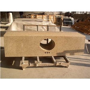G682 Granite Vanitytops, G682 Yellow Granite Bath Tops