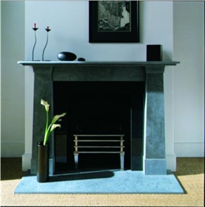 Black Granite Fireplace Mantel