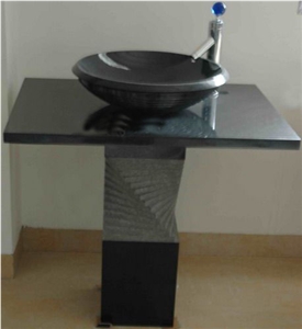 Black Granite Vanity Top