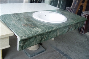 Sea Wave Green Granite Vanity Top