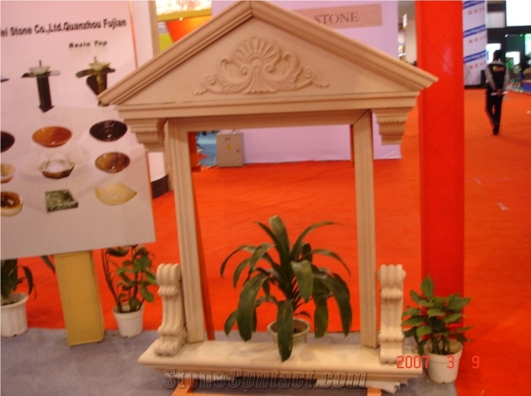 Sandstone Stone Product, Beige Sandstone Window Sills, Doors