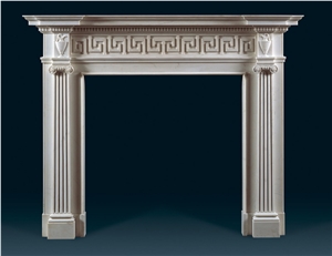 White Marble Fireplace White Marble Fireplace