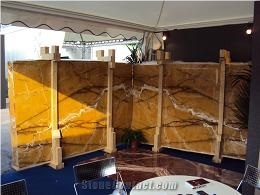 Chemtou Marble Block, Tunisia Yellow Marble