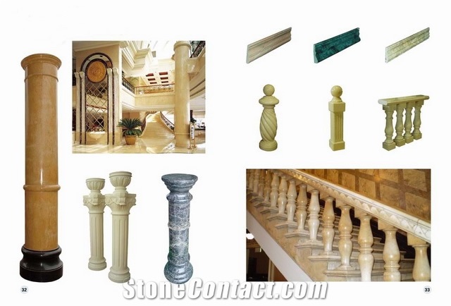 Granite and Marble Column