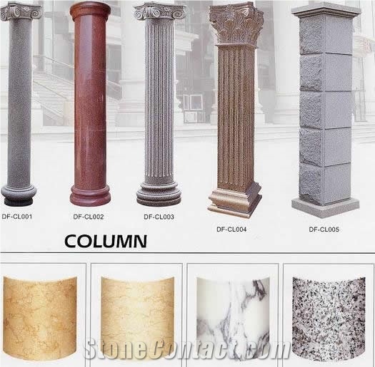 Granite and Marble Column