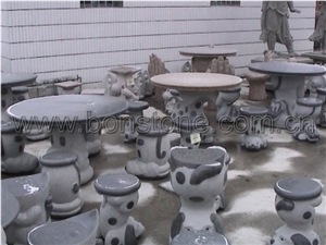 Granite Stone Benches