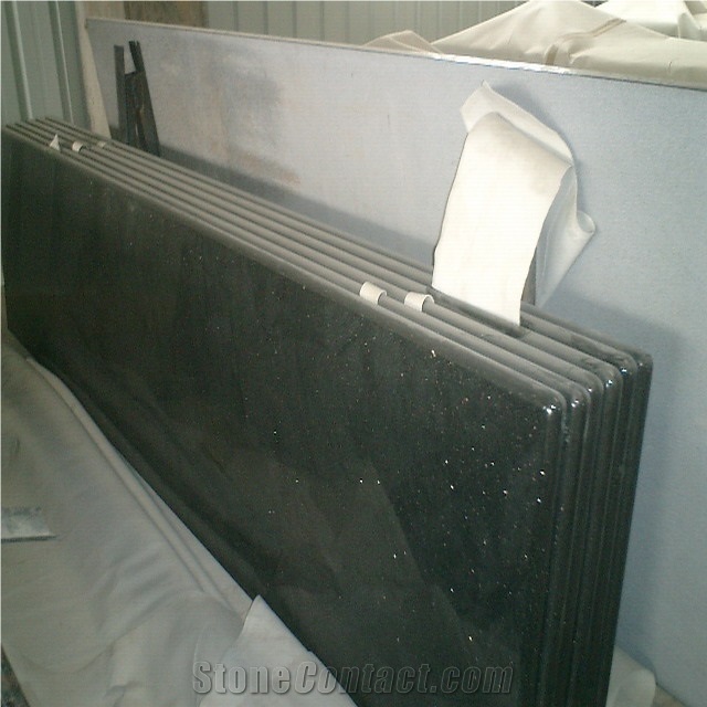 Black Galaxy Granite Countertop