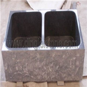 Black Stone Sink, Granite Black Double Basin, Absolute Black Granite Basin Black Stone Sink, Granite Black Double Basin, Absolute Black Granite Basin