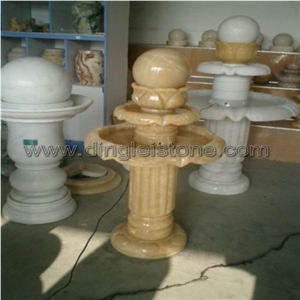 DL Stone Fountain ,Honey Onyx Fountain