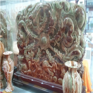 DL Stone Teabord , Red Onyx Teabord