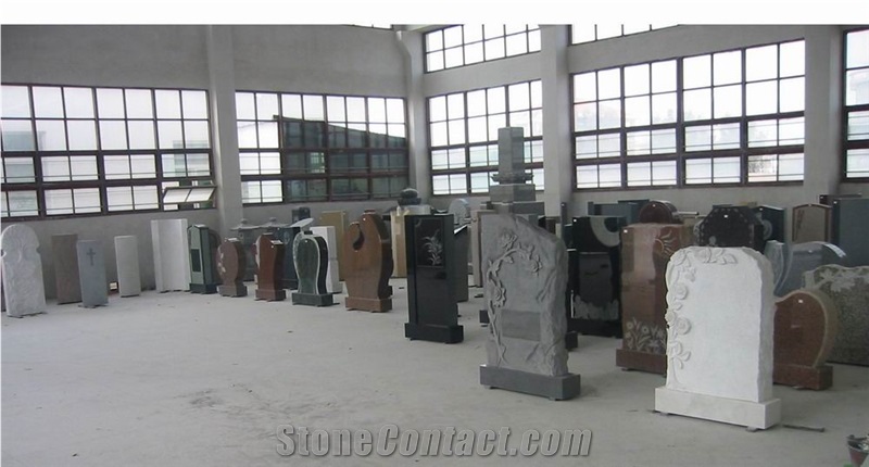 Eoropean Style Black Tombstone, G654 Black Granite Tombstone
