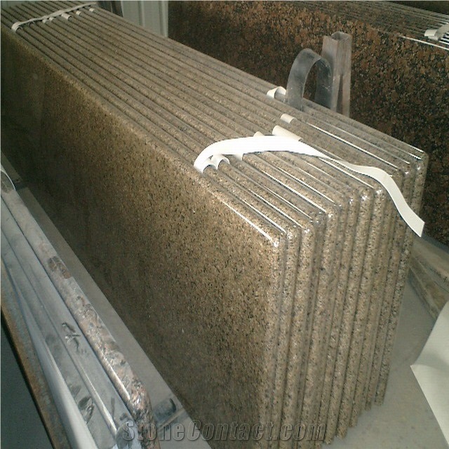 Giallo Fiorito Granite Countertop, Giallo Fiorito Brown Granite Countertop