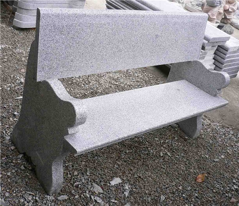 Grey Granite Bench