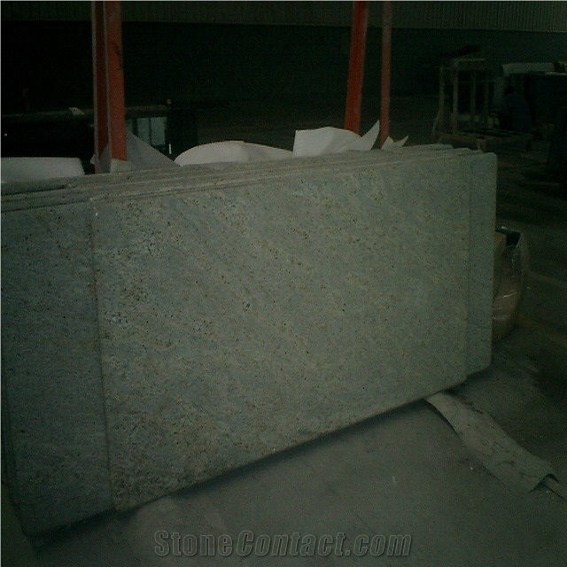 Multicolor Green Granite Countertop