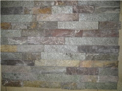 Nartural Cultured Stone, Brown Slate Cultured Stone