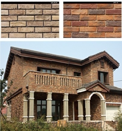 Natural Cultured Stone, Brown Sandstone Cultured Stone