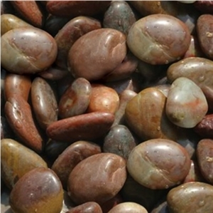 Red Pebble Stone