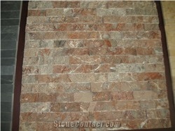Rust Slate Ledge Stone, Natural Cultured Stone