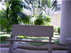 Stone Bench,Granite Bench, G664 Pink Granite Bench Stone Bench,Granite Bench, G664 Pink Granite Bench