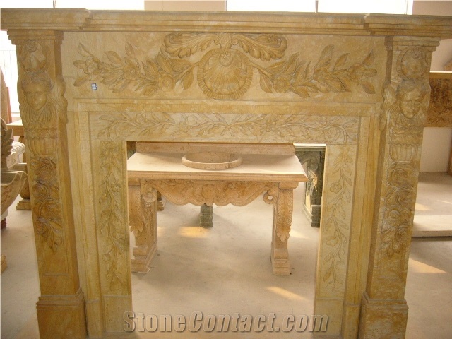 Stone Fireplace,Marble Fireplace