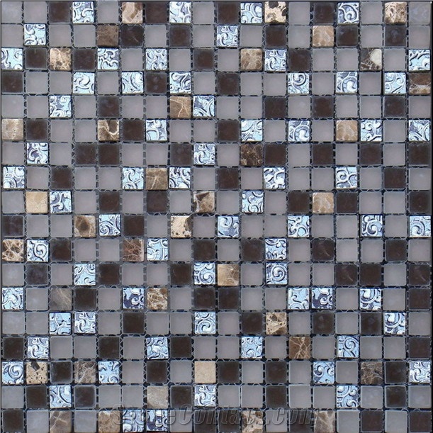 Stone Mosaic Tile ,Glass Mosaic Tile