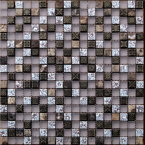 Stone Mosaic Tile ,Glass Mosaic Tile