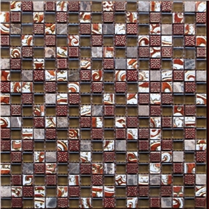 Stone Mosaic Tile ,Glass Mosaic Tile